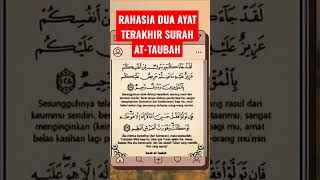 Download lagu RAHASIA DUA AYAT TERAKHIR SURAH AT-TAUBAH #shorts #videoshort #attaubah mp3 Download lagu RAHASIA DUA AYAT TERAKHIR SURAH AT-TAUBAH #shorts #videoshort #attaubah mp3