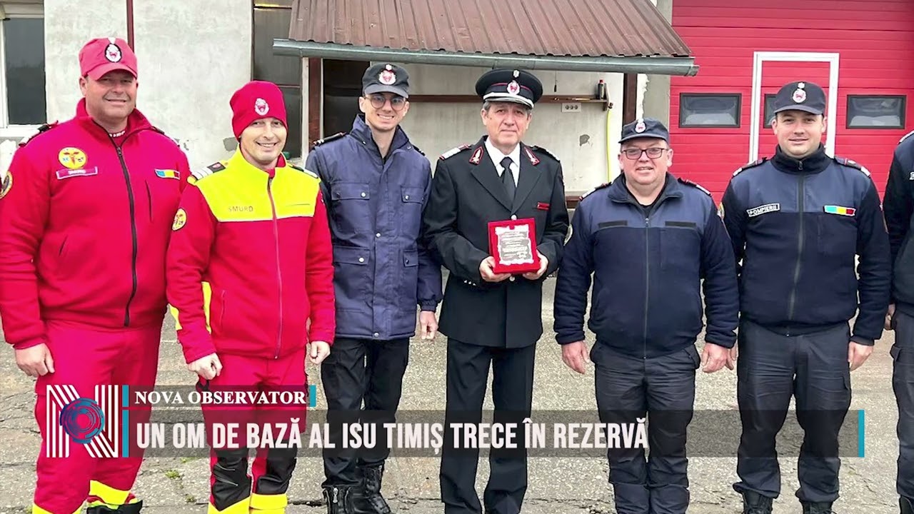 Un om de bază al ISU Timiș trece în rezervă