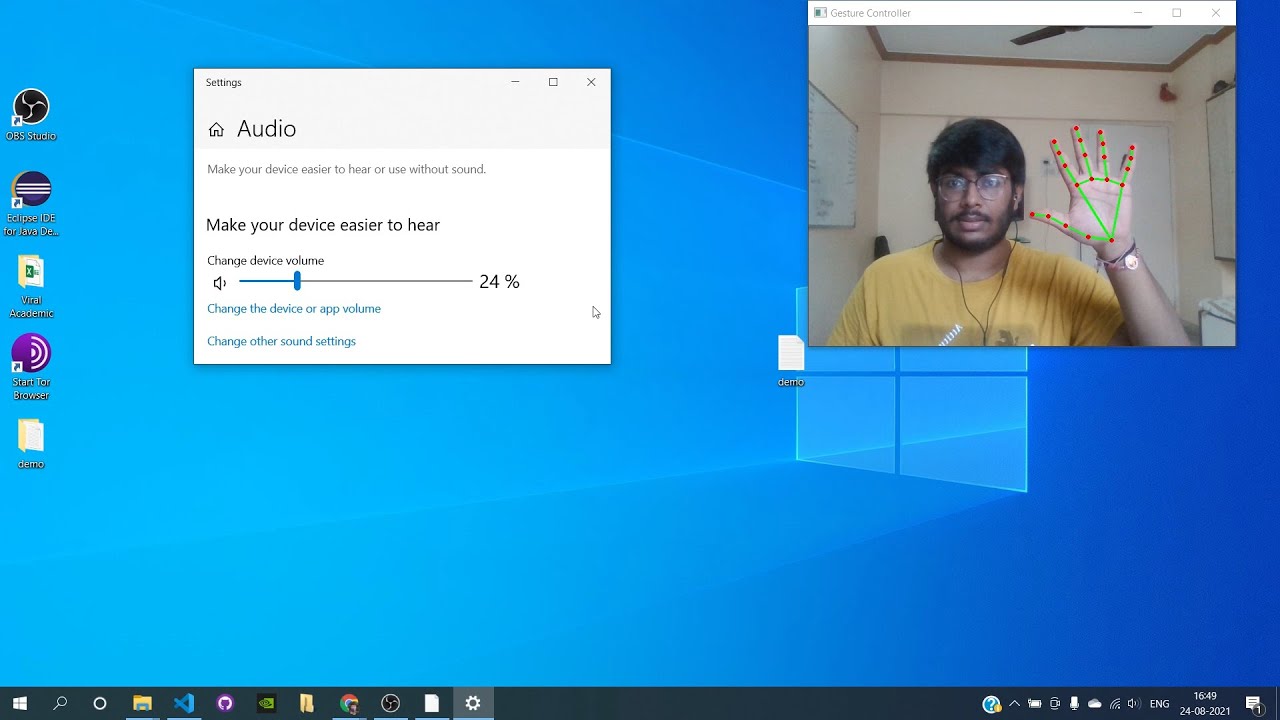 AI Virtual Mouse | Gesture Recognition | Voice Assistant | MediaPipe | OpenCV with CODE
