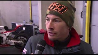 Nicky Hayden talks about his first WorldSBK podium and teammate Michael van der Mark