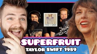 First Time Hearing SUPERFRUIT "Taylor Swift 1989 Medley" Reaction