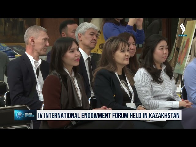 Kazakistan’da IV Uluslararası Bağış Forumu gerçekleştirildi