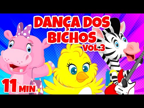 Dança dos Bichos Vol. 3 - Giramille 11 min | Desenho Animado Musical