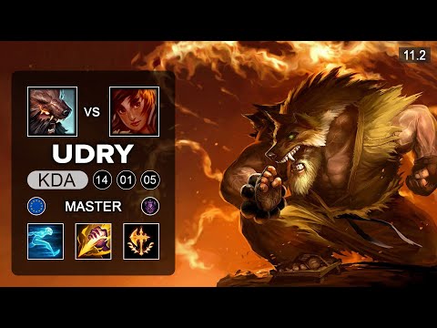 Udyr Jungle vs Taliyah - EUW Master Patch 11.2