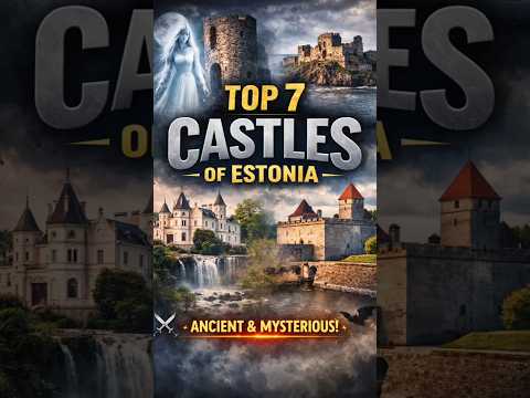"Top 7 Castles of Estonia 🏰 | Medieval Legends & Fairytales" #shorts