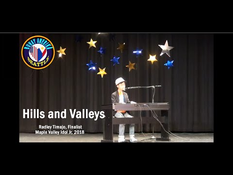 Radley singing Hills and Valleys | Finalist in Maple Valley Idol Jr. 2018 | BUHAY AMERIKA IN SEATTLE
