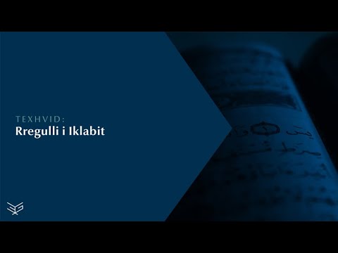 Texhvid | Përsëritje e rregulli i Iklabit - Hoxhë Ernes Goga