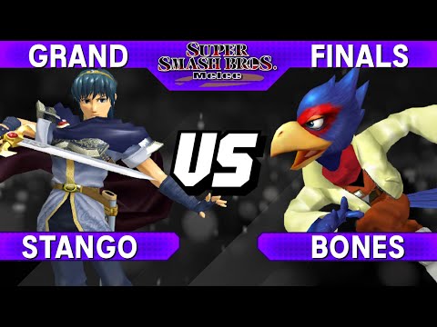 Smash Melee - Stango (Marth) vs Bones (Falco) - S@LT 200 Grand Finals