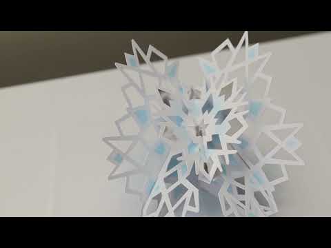 Snowstar Holiday Pop-Up Cards - Set of 8