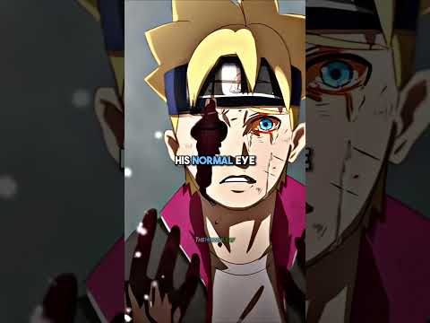 Did Boruto really Lose His Jogan Eye?