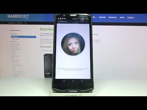How to Set Up Face Unlock on DOOGEE S70 - Add Face Unlock