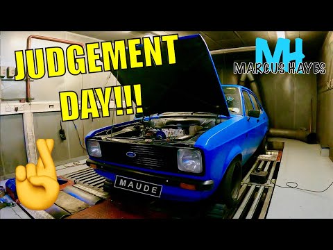 DYNO DAY for 'Maude' the more-door MK2 ESCORT! 🤞