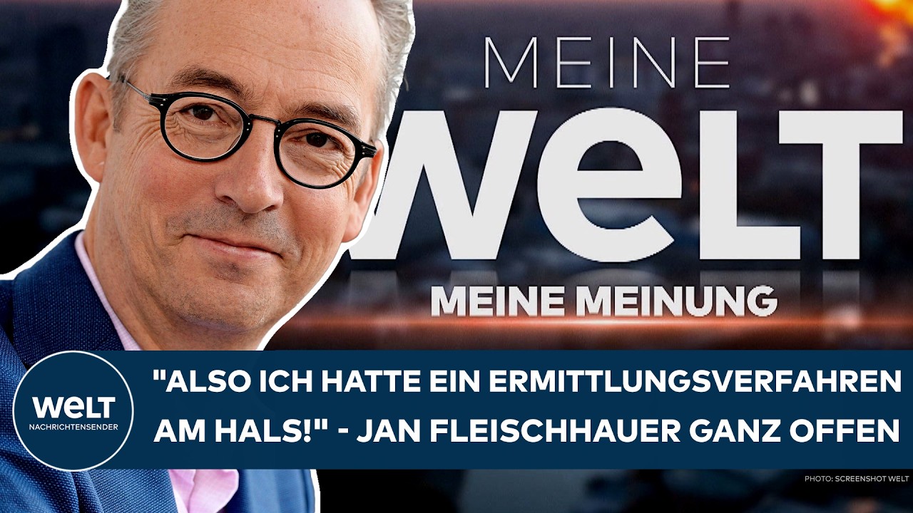 DEUTSCHLAND': "Also ich hatte ein Ermittlungsverfahren am Hals!" - Jan Fleischhauer ganz offen