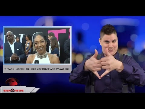 Tiffany Haddish to host MTV Movie and TV Awards (ASL - 2.24.18)
