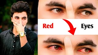 Red Eyes Photo Editing In Picsart || How To Make Red Eye In Picsart || Lead Editx