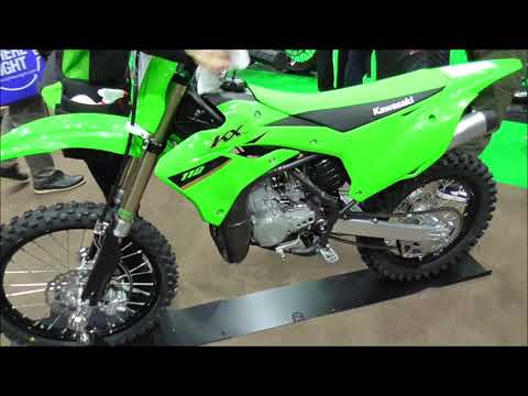 KAWASAKI KX112 2022 Convention model / Japanese motocross motorcycle