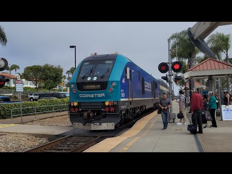 Coaster 638 And 635 At Encinitas On 6-10-22