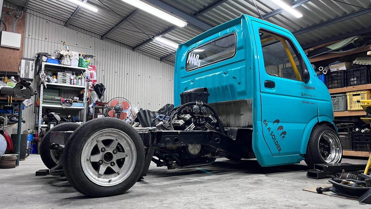 軽トラを230km/h出せるようにしていく