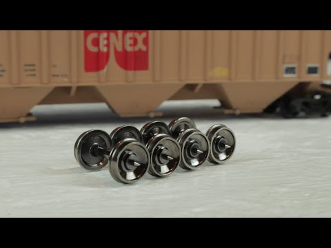 How to Replace HO Scale Plastic Wheel-sets With Metal Wheel-sets