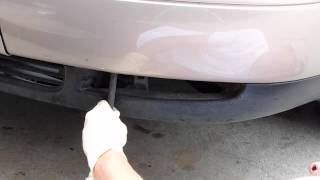 A8 D2 Front Bumper Removal