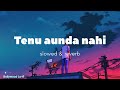 Tenu aunda nahi - slowed & reverb