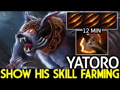 YATORO [Ursa] Top-1 Carry Show His Skill Farming 12 Min Batte Fury Dota 2