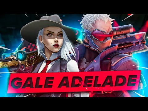 10 Minutes of PEAK HITSCAN GAMEPLAY in OW | Gale Adelade Montage