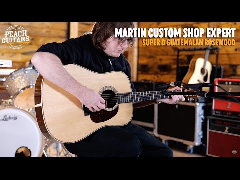 No Talking...Just Tones | Martin Custom Shop Expert | Super D Guatemalan Rosewood
