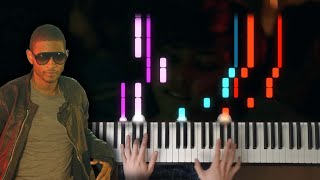 Usher - DJ Got Us Fallin' In Love | Piano Synthesia Tutorial