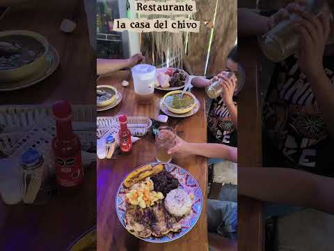 Restaurante la casa del chivo 🐐 en santa rosa sur de Bolívar Recomendado ☺️
