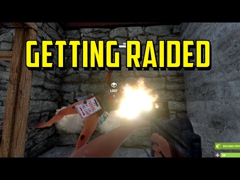 Rust | Uncut Raid Defense VS. Zerg Clan | 1080p