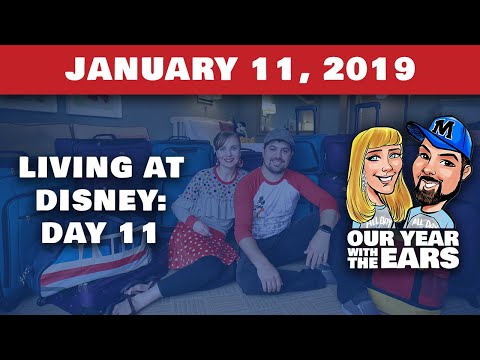 Day 11 Living at Disney World - Our Year With The Ears - January 11, 2019