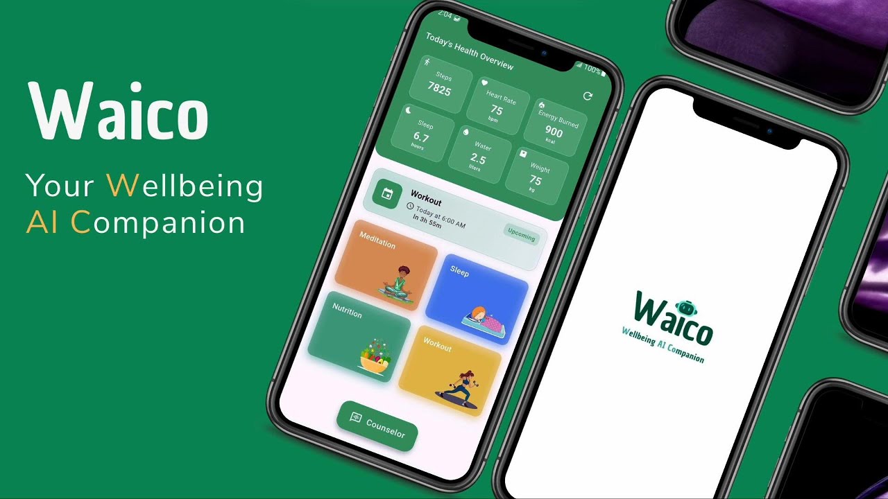 🌿 Waico – Your Wellbeing AI Companion (Official Promo)