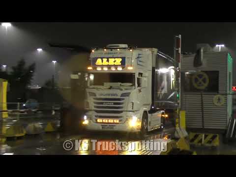 Friday night traffic at Travemünde #2 | 2022 | KS Truckspotting