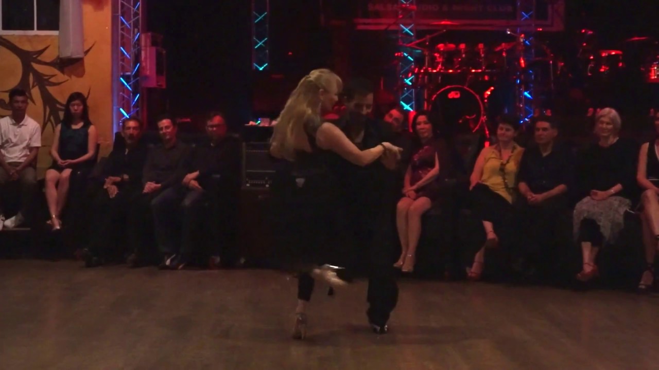 Pablo Nievas & Chantal Eril Vals Demo 2/3 2018 Feb 18 - Milonga @ Alberto's