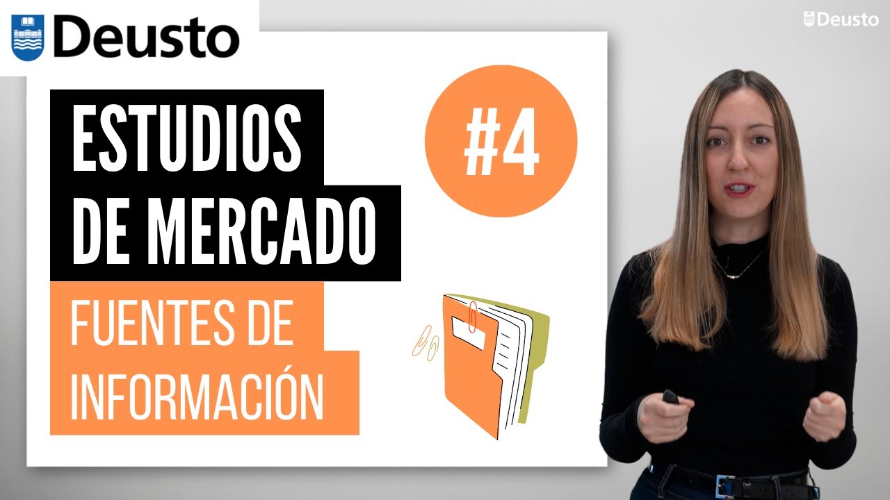 ¿Dónde buscar FUENTES de INFORMACIÓN de ESTUDIOS de MERCADO?: Primaria, secundaria, interna, externa