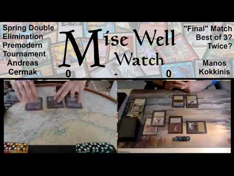 Spring 2020 Double Elimination Premodern Tournament [East Final] - UWg Control vs TerraGeddon