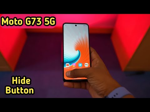 Back Button Setting In Moto G73 5g, How To Hide Back Button In Moto G73 5g, Navigation Button