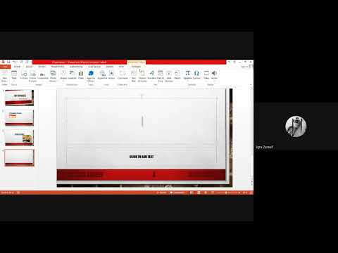 How to create power point slides in urdu? || Power point slide || 28 November 2020 Lecture Recording