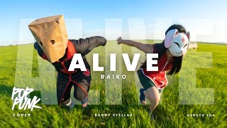 Download lagu ALIVE - Raiko (POP PUNK COVER 🤘) by BUNNY STELLAR | Soundtrack NARUTO ED 4 ナルト mp3