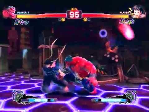 Super Street Fighter IV: Offline Matches: Me (Hakan) vs  Ace (Makoto)