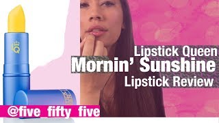 Lipstick Queen's Mornin' Sunshine and Eden Review!