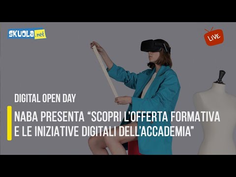 Digital Open Day con NABA: “Scopri l’offerta formativa e le iniziative digitali dell’Accademia”
