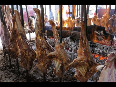 The Balochi Sajji in Quetta, Balochistan, Pakistan