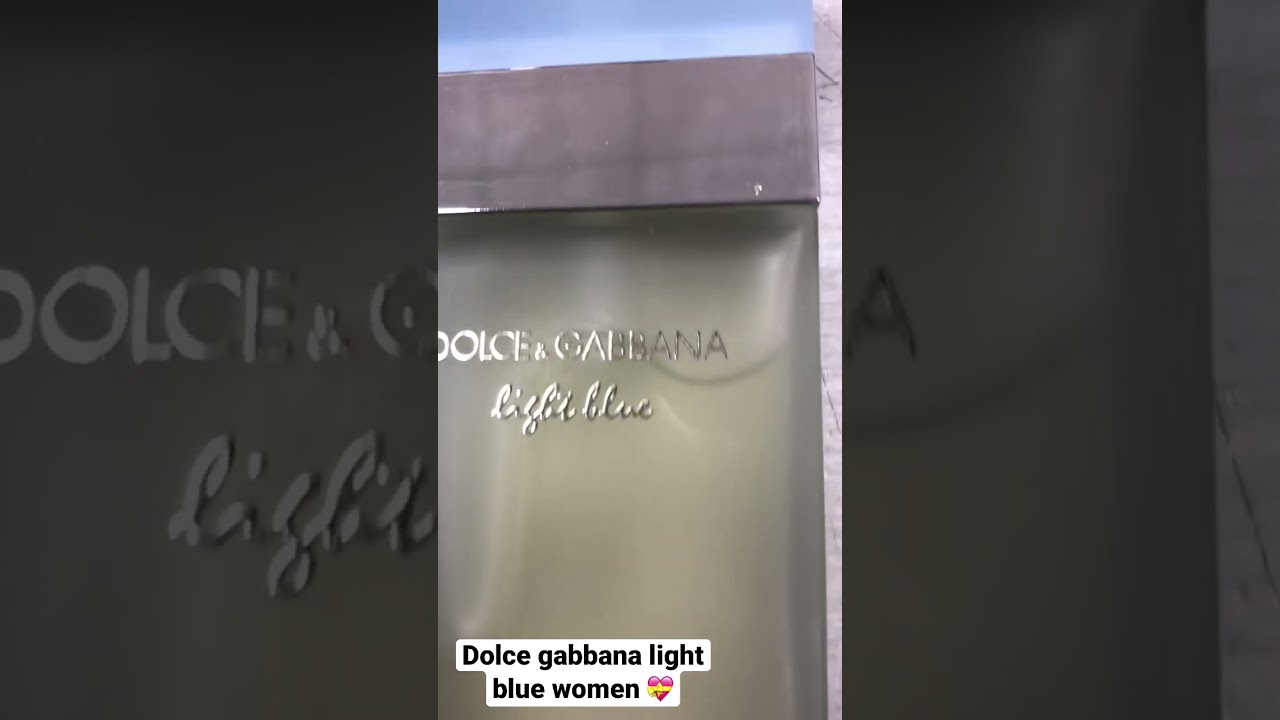 Watch Dolce gabbana light blue women Now Dolce gabbana light blue women