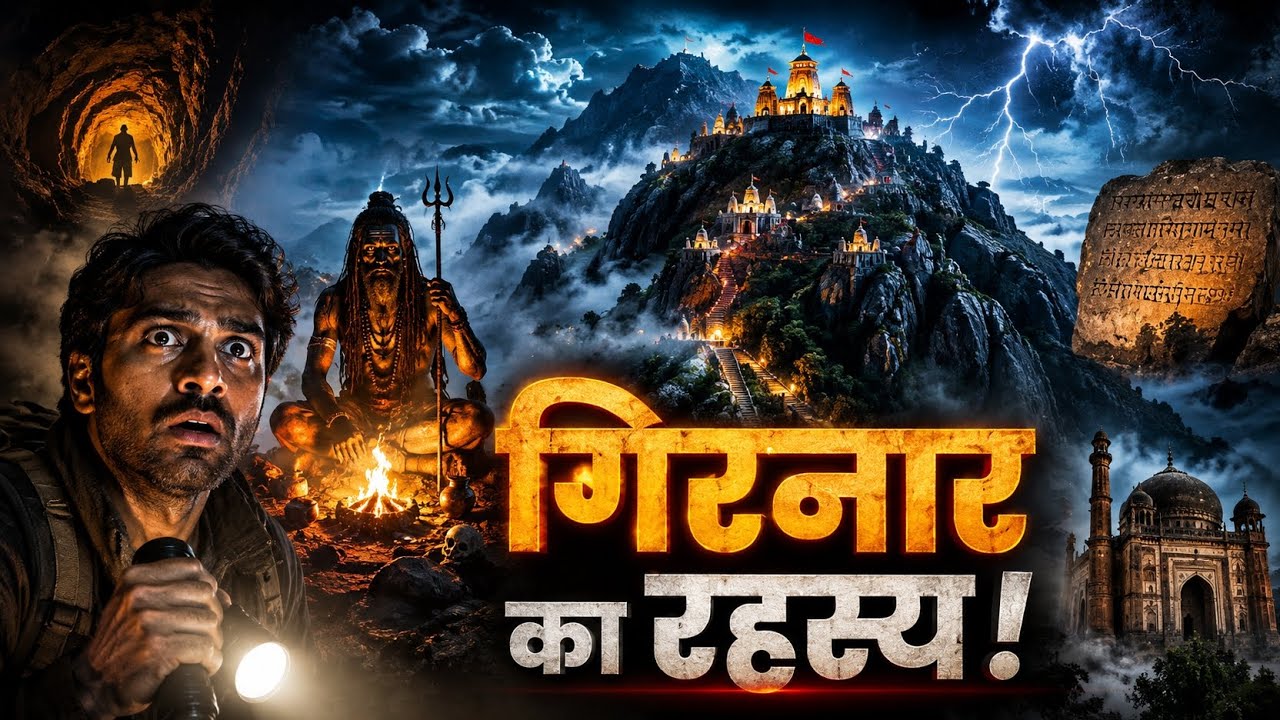 गिरनार का रहस्य 😱| Ashwatthama, Aghori & Junagadh History @ItihasShilaofficial #girnar #documentary