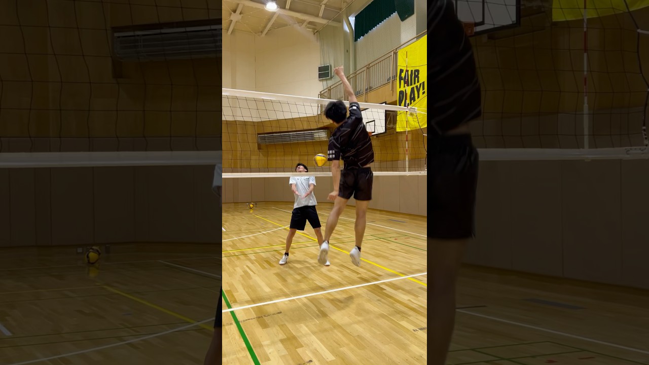至近距離 #haikyuu #volleyball #おすすめ #バレーボール #バレー #ハイキュー#ばずれ #basketball #streetball