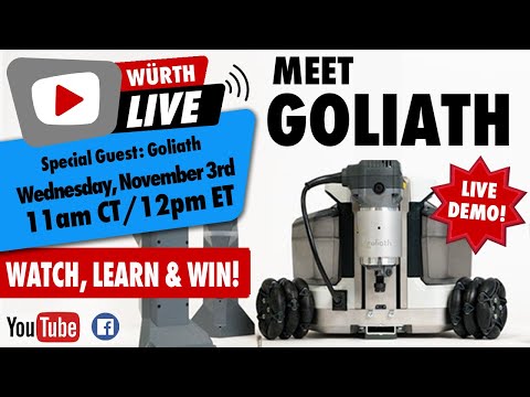 Würth Live with Goliath CNC