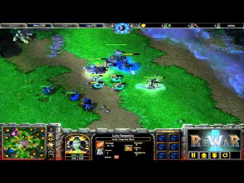 Lucifer(UD) vs Nicker(NE) - Game 3 - WarCraft 3 gameplay - RN721