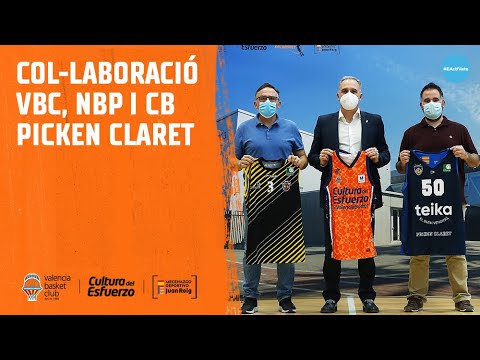 Colaboración entre Valencia Basket, CB Picken Claret y Nou Bàsquet Paterna